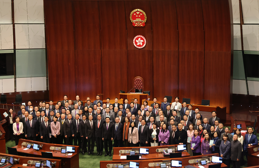 香港立法會全票通過維護國家安全條例