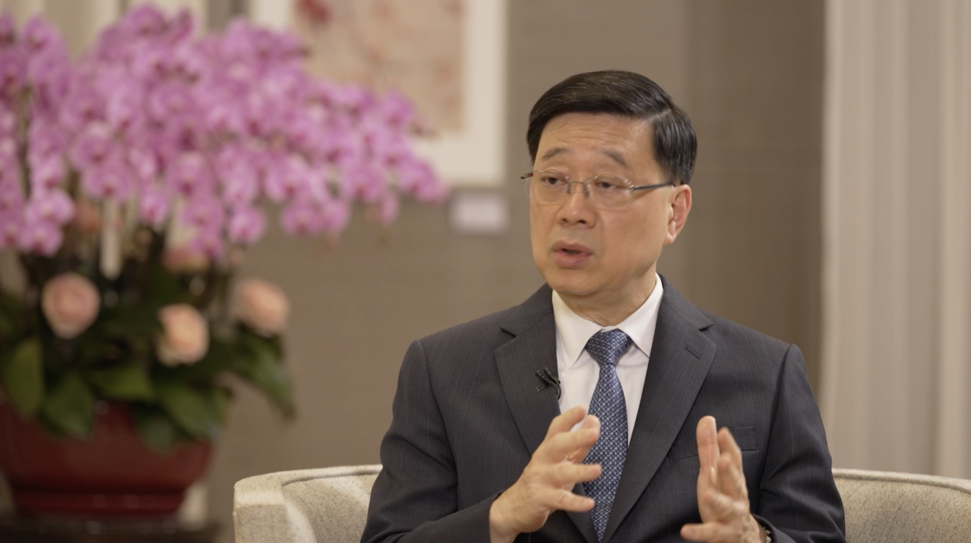 政府新聞網專訪行政長官李家超上任三周年回顧:說好香港故事